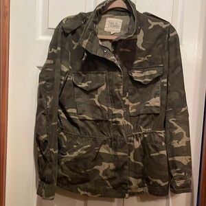 Thread & Supply Green Military Field Jacket